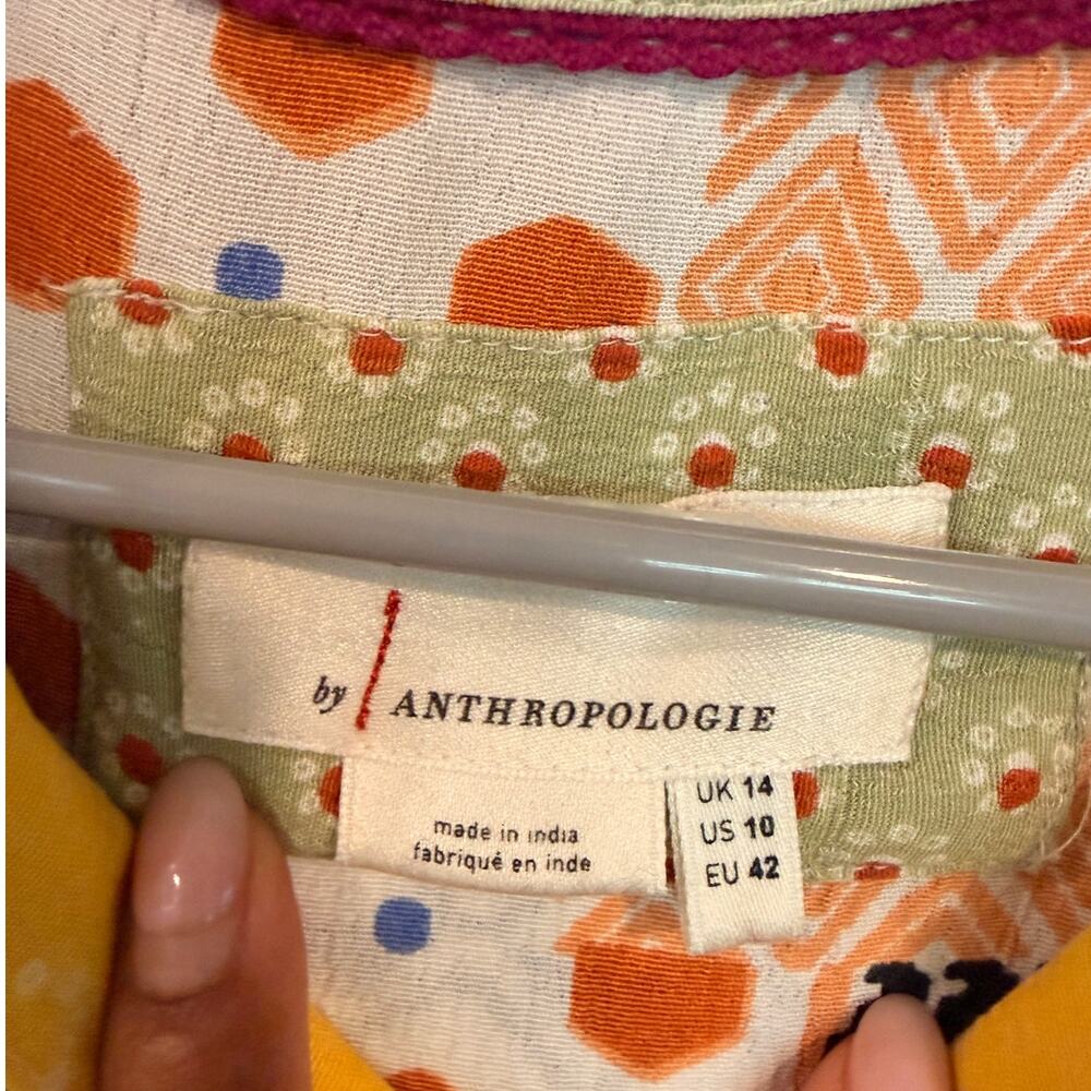 Anthropologie Sleeveless Button-Down Midi Dress - 10 - Picture 4 of 9